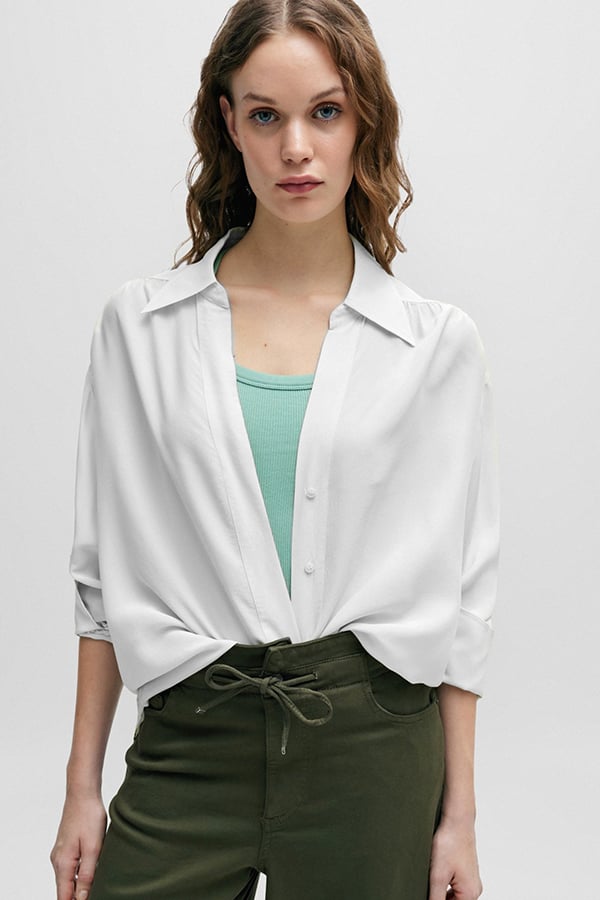 ΠΟΥΚΑΜΙΣΟ BOSS - 100 ΛΕΥΚΟ